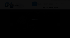 Desktop Screenshot of carrosserielebeau.com