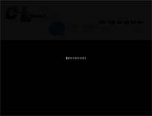 Tablet Screenshot of carrosserielebeau.com